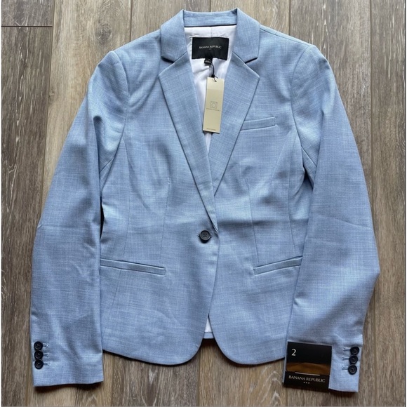Banana Republic Jackets & Blazers - Banana Republic NWT Light BLUE Blazer